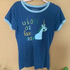 LOWBALLS ACCEPTED funny unicorns are faux real tee